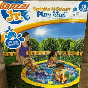 Banzai Jr, Sprinkle N Splash, Play Mat, 18 months +, 54 in Diameter, 1 Set